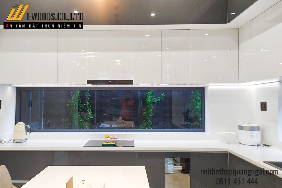Xu hướng thiết kế tủ bếp đẹp hot nhất năm 2021 tại nội thất Quảng Ngãi